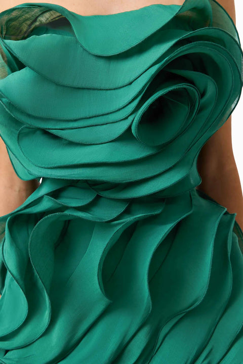 Eloria Ruffle Mini Dress