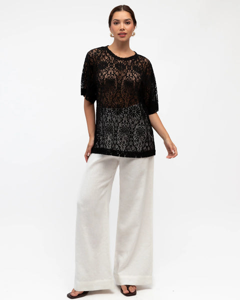 Jasmine Lace Tee