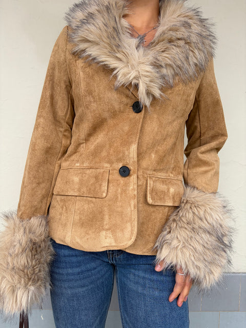 Christina Faux Fur Jacket
