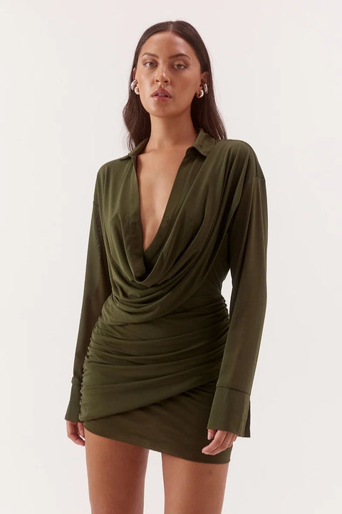 SELEN SHIRT DRESS