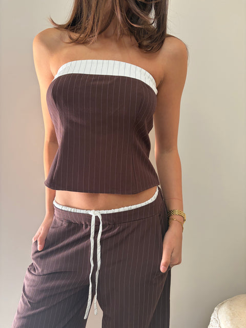 Isobel Strapless Top