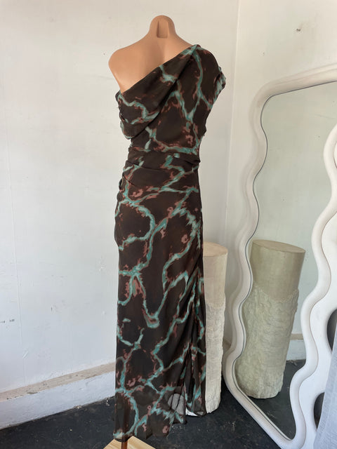 Verona One Shoulder Maxi Dress