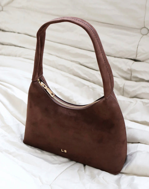 KATIE SHOULDER BAG IN SUEDE
