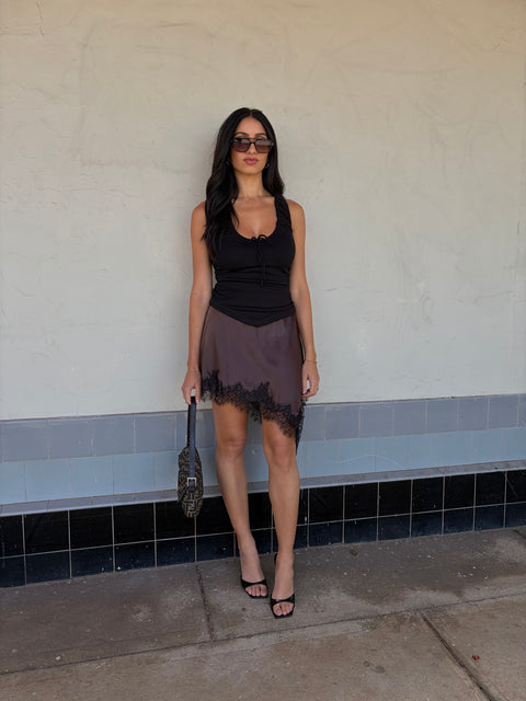 PART TIME LOVER MINI SKIRT