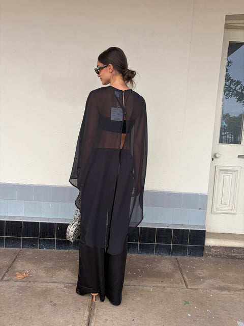 Lorena Sheer Cape