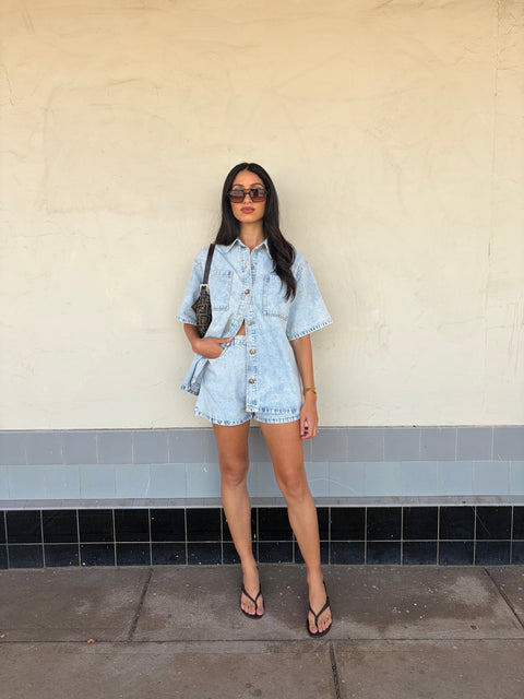 Luna Denim Set