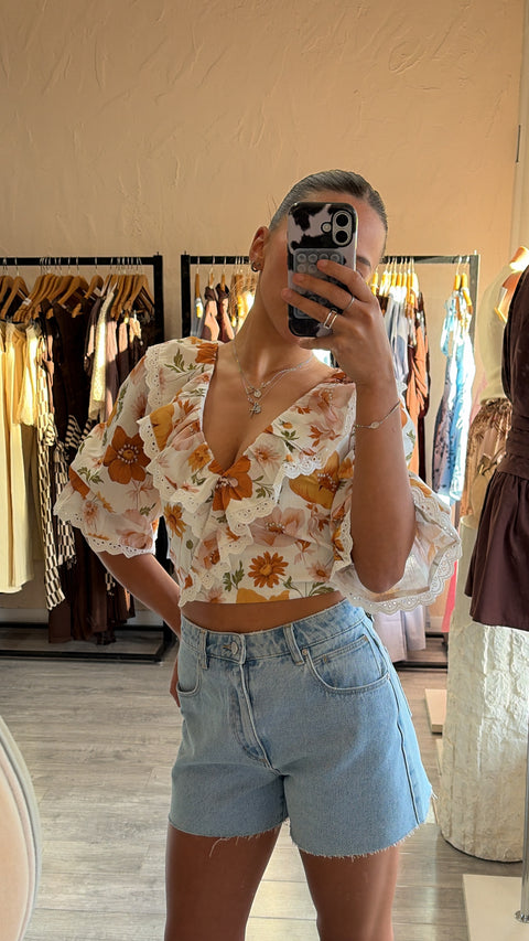 Mirabella Floral Top