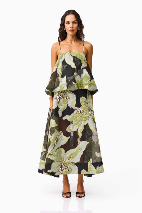 Elysia Tiered Gown