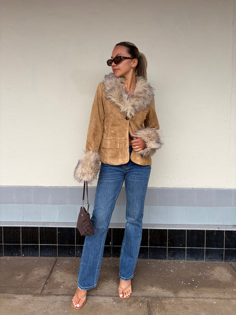 Christina Faux Fur Jacket