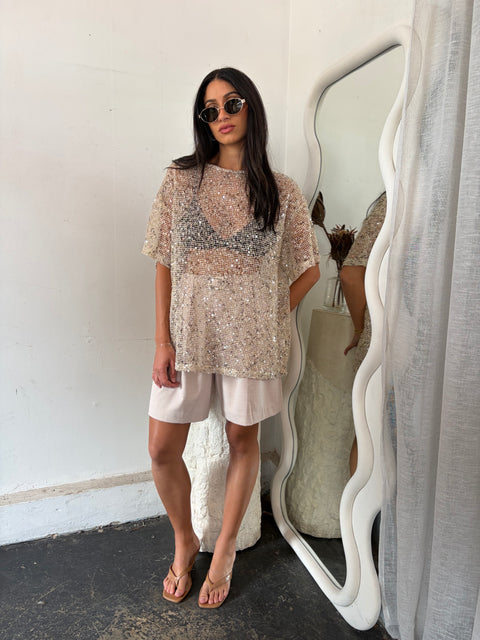 Pre Order Lumiere Sequin Tee