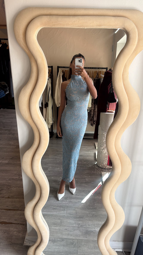 Alessia High Neck Midi