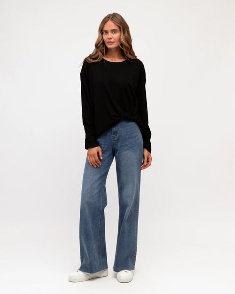 EASY TUCK TEE LONG SLEEVE