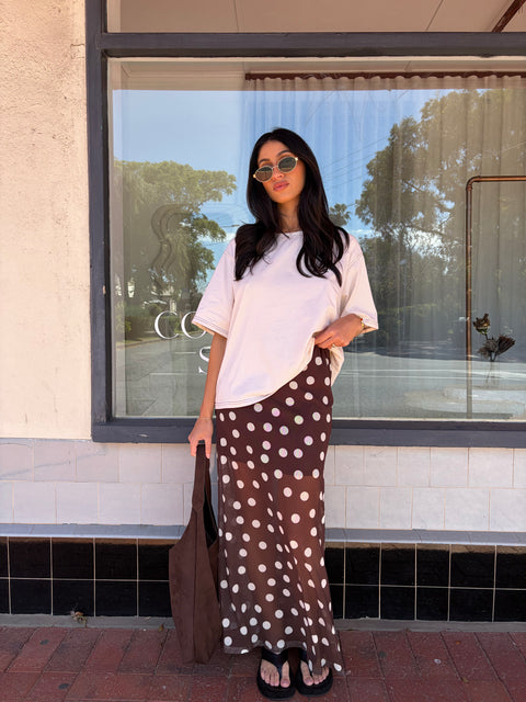 The Dot Maxi Skirt