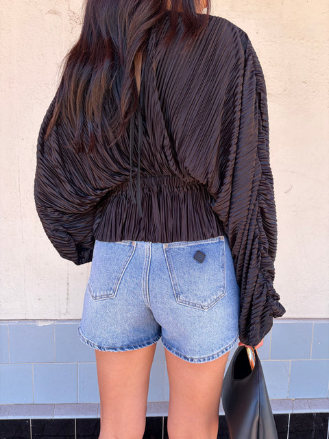 Jess Pleated Top