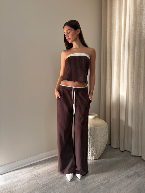 Isobel Pinstripe Pant