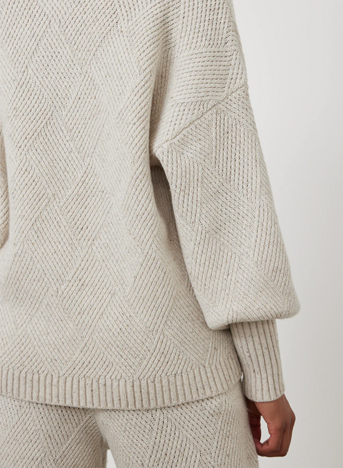 Anna Wool Quilt Knit
