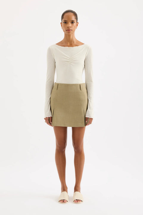AUDREY TAILORED MINI SKIRT