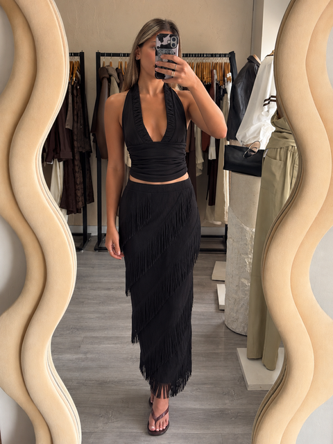 Dahlia Tassel Skirt
