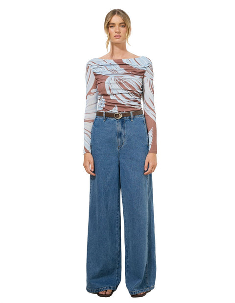 HEIRLOOM FLORAL TOP