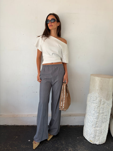 Logan Pinstripe Pant