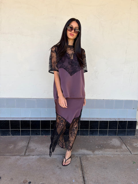 PART TIME LOVER MAXI SKIRT