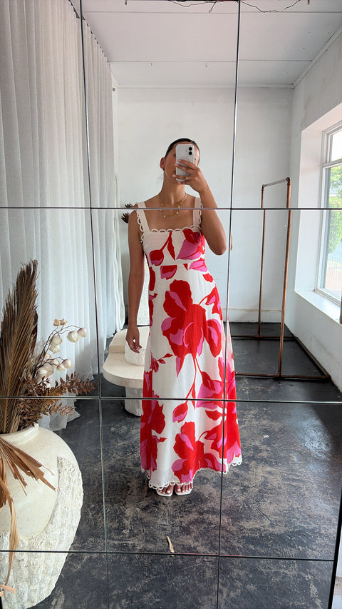 Isla Blossom Maxi Dress