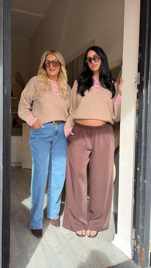Ivy Contrast Knit