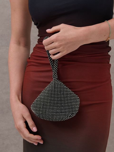 Jada Diamanté Wristlet Bag