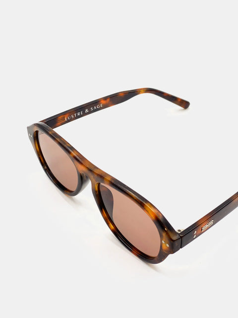 Blanc Round Frame Sunglasses