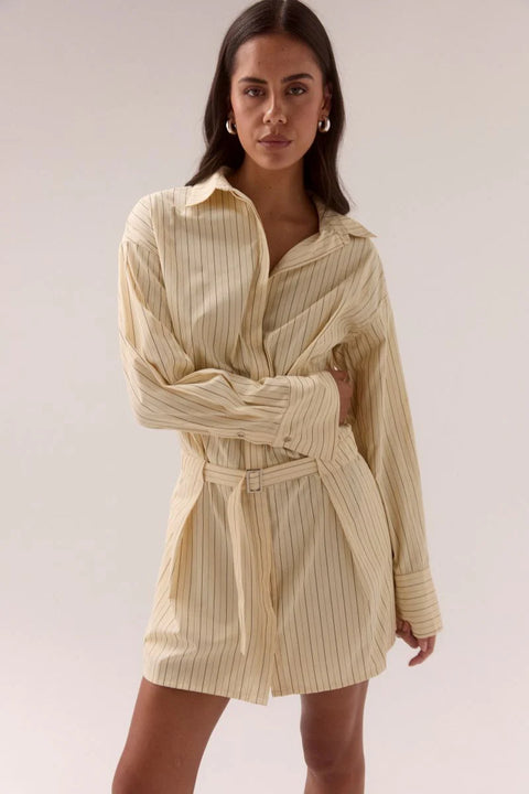 BRYNN SHIRT DRESS