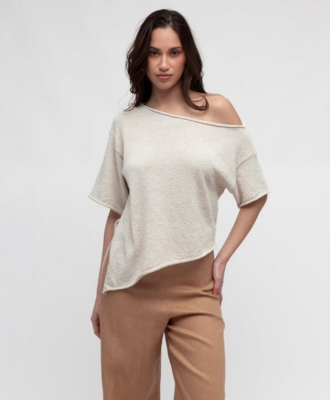 MIA OFF SHOULDER KNIT TOP