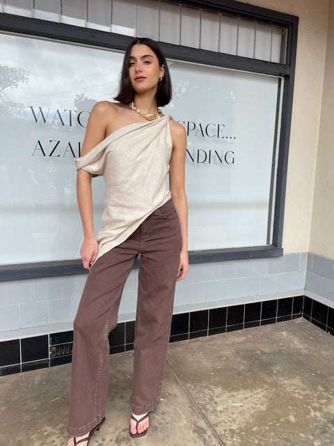 MARIAH OFF SHOULDER TOP