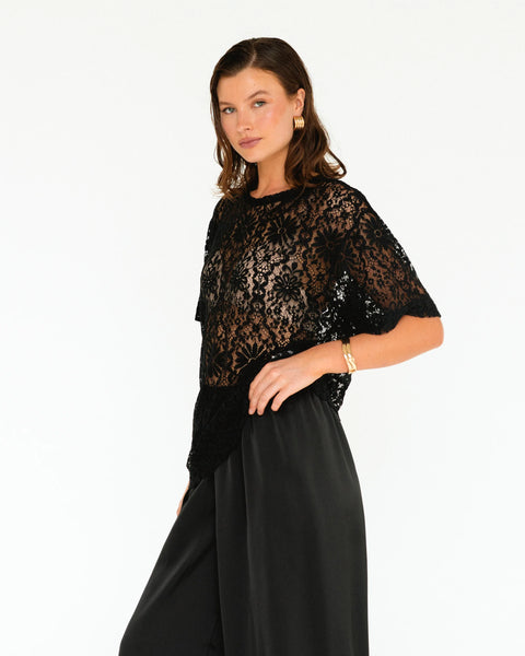 Jasmine Lace Tee