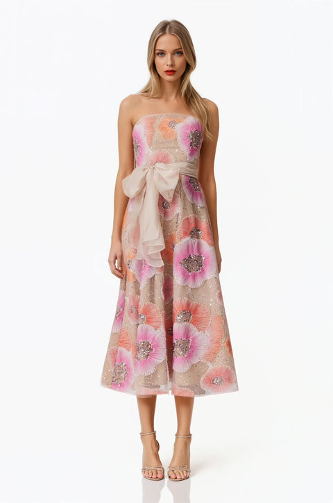 Brittany A-Line Midi Dress