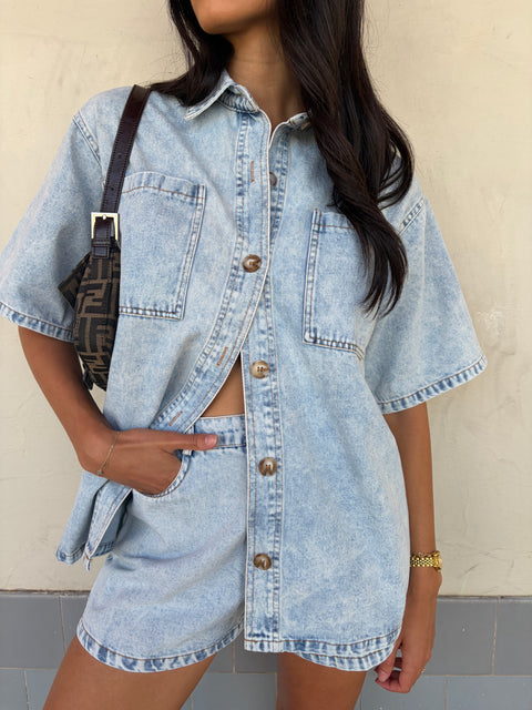 Luna Denim Set