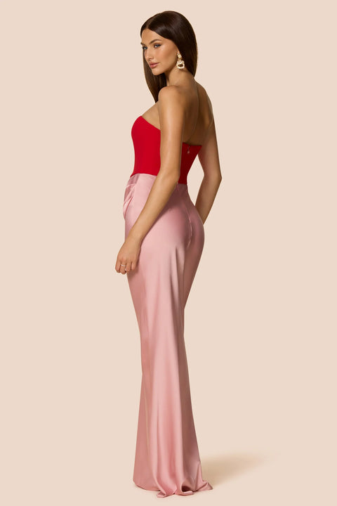Chiara Strapless Gown