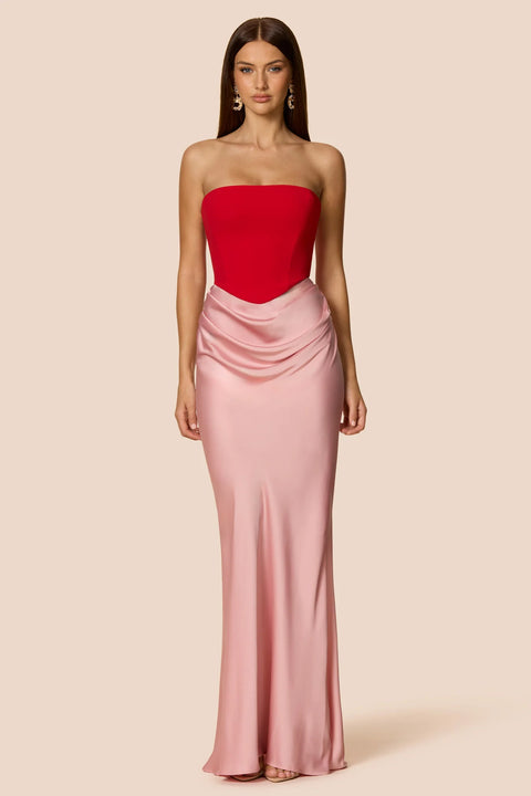 Chiara Strapless Gown