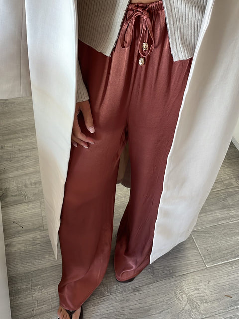 Roma Satin Pant