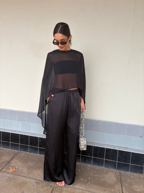 Lorena Sheer Cape