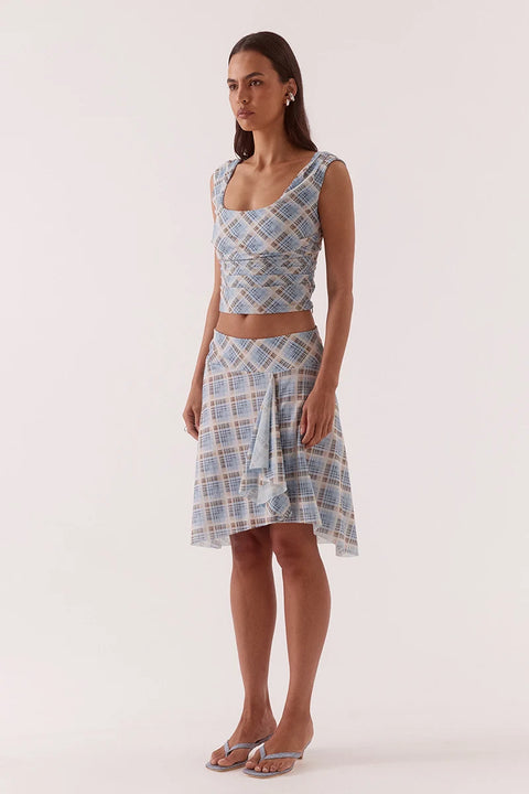 NOVALYN PLAID SKIRT