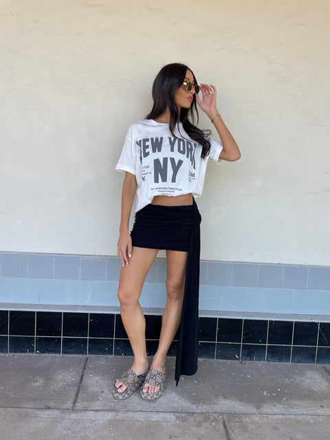 WELCOME TO NEW YORK - OVERSIZED TEE