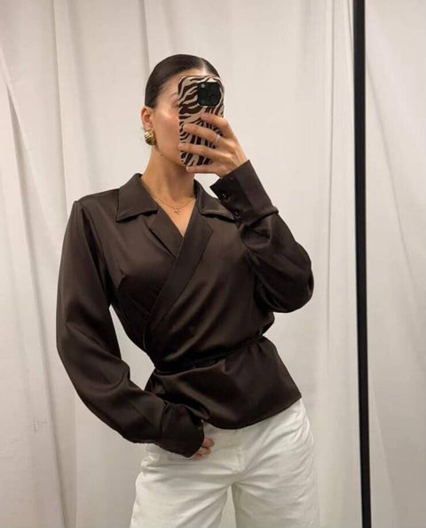 Noah Wrap Top