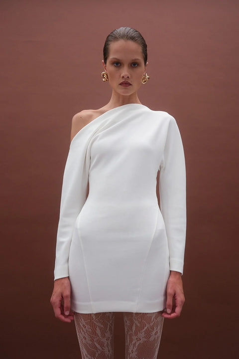Esme Assymetrical Shoulder Mini