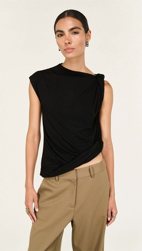 Eva Twist Detail Top