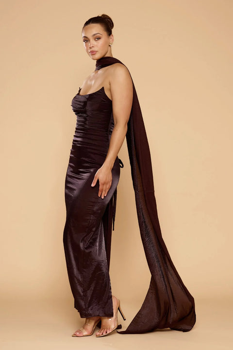 Evangeline Strapless Gown