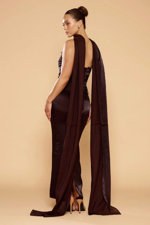 Evangeline Strapless Gown