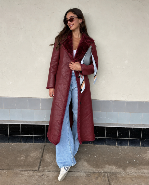 Ritchie Reversible Faux Fur Coat