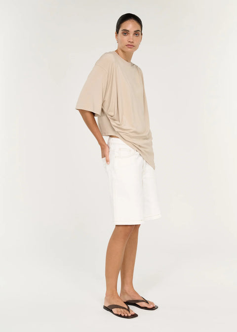 Zelle Draped Oversize Tee