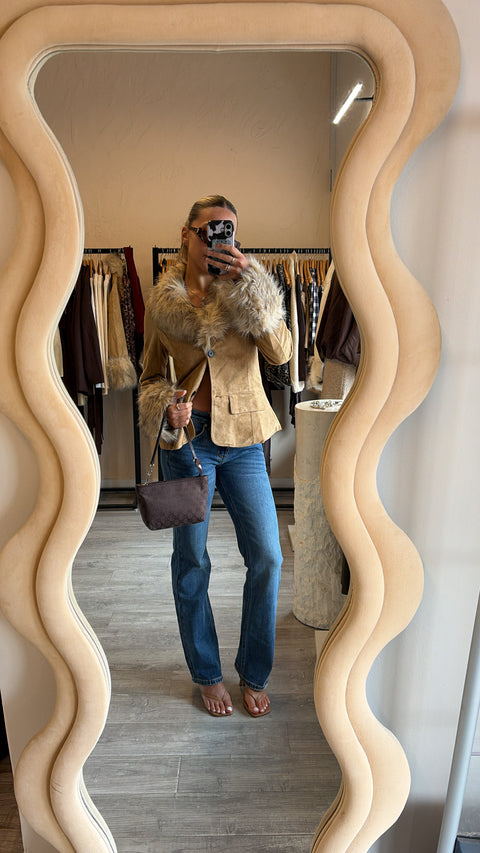 Christina Faux Fur Jacket