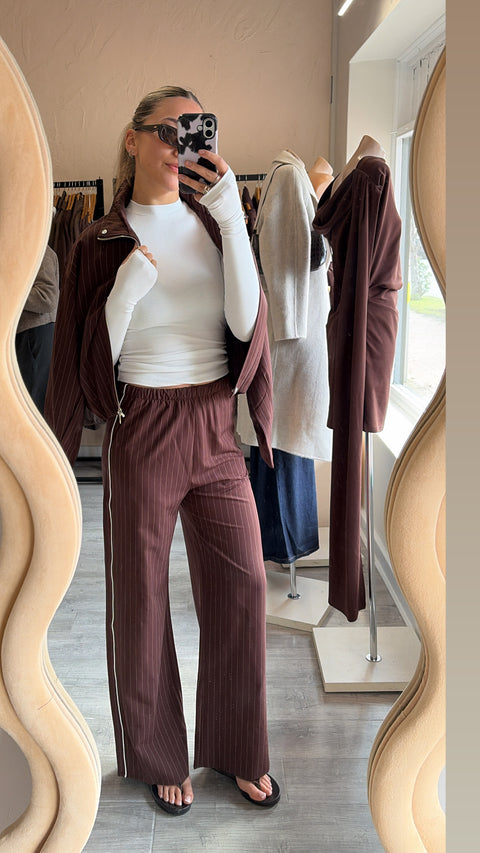 Logan Pinstripe Pant